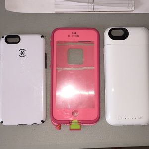 iPhone 6/6s Mophie, Lifeproof, and Speck case bund